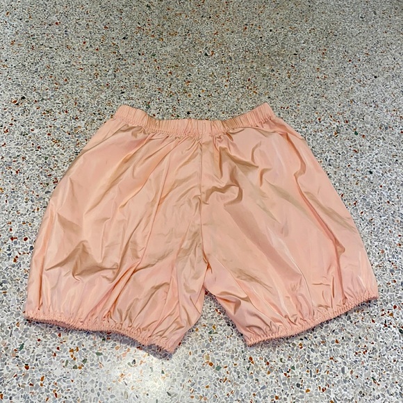 Light Pink Garbage Bag Shorts - Picture 1 of 1